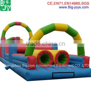 Outdoor Amusement Equipment Adult Inflatable Obstacle Course thumbnail-2