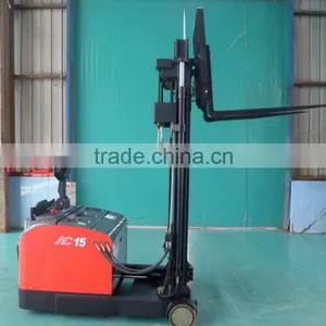 Electric Reach Stacker Truck Max. Lifting Height 4500mm thumbnail-3
