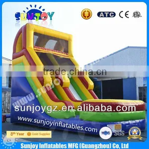 2016 New Giant High Quality Bouncy Inflatable Water Slide Outdoor Event for Sale thumbnail-1