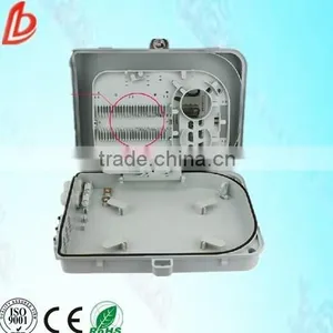 24 Core Wallmount FTTH Outdoor Fiber Optical Terminal Box/optical Distribution Box With PC/ABS Materials thumbnail-1