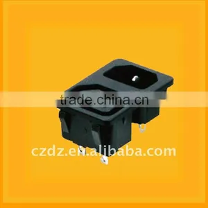 Green DC Male and Female Connector,Nice Price Male Connector DC Jack 5.5mm*2.1mm thumbnail-1