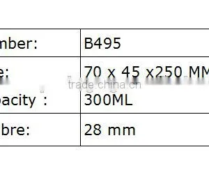 300ml Fashion Transparent Eco Friendly Shampoo Bottle thumbnail-3