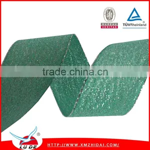 2015High Quality Direct Manufacturer Glitter Christmas Ribbon thumbnail-5