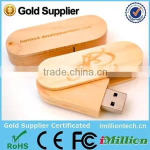 Promotional Gift Bulk 16gb Wood Custom Usb Stick thumbnail-1