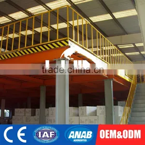Custom Made Raised Structure Platform Steel Bar Storage Warehouse thumbnail-6