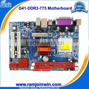 4* SATA 1.5Gb/s Connector+1* IDE Connector LGA775 G41 Ddr3 Motherboard thumbnail-1