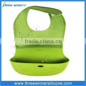 Cheap Wholesale Silicone Bib Waterproof Baby Bib thumbnail-4