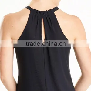OEM Service Women Workout Fitness Wear Light Weight Cool Mesh Jogging And Running Tank thumbnail-3