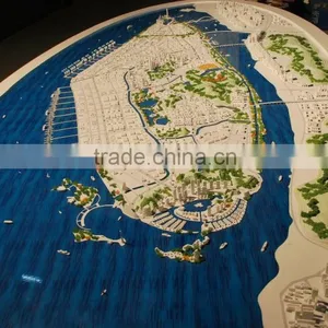 1000 Scale 3D Acrylic Urban Plan Architectural Model Maker thumbnail-3