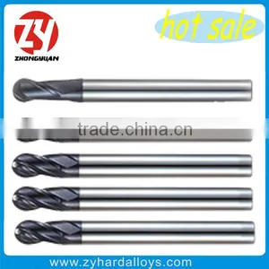 Long Shank Soild Carbide Ball Nose End Mill Cutter thumbnail-2
