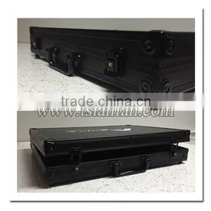 PX122 --Aluminum Black Stone Show Case Box thumbnail-2