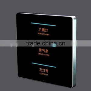 Crystal Glass Panel Switch Smart Home Wall Switch Touch Switch thumbnail-2