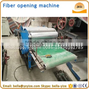 Waste Textile Scrap Opening Machine,cotton Yarn Making Machine,waste Cloth Recycling Machine thumbnail-4