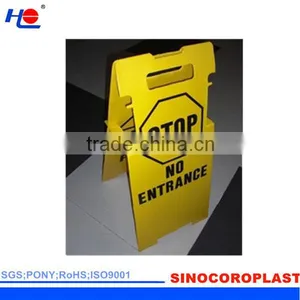Eco-friendly and Cleaning pp Fluted Protection Signboard thumbnail-1