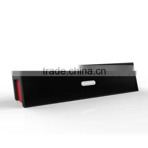Small Size Flac Supported Led Light Time Display Dual Channel Bluetooth Speaker With fm Antenna thumbnail-1