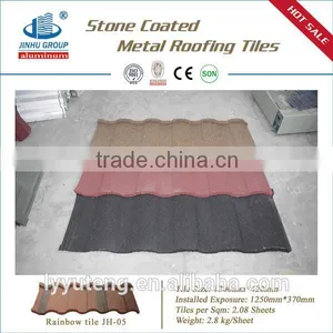 Cheap Price From Factory /Shingle /classical Roofing Materials/ Stone Coated Metal Roof Tile thumbnail-1