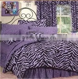 7Pcs Flocking Comforter Set thumbnail-1