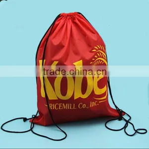 Wholesale Factory Supplier Logo Printed Drawstring Swim Bag thumbnail-1