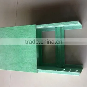 With or Without Cover FRP Ladder Type Cable Tray / Ladder Type Cable Bridge thumbnail-2