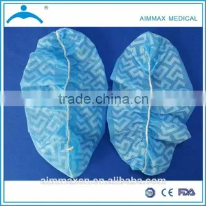 Disposable PE Shoe Cover, Disposable CPE Shoe Cover,disposable PE Overshoes thumbnail-1