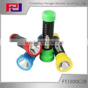 FTJ300C2B Most Powerful Plastic Led Flashlight Torch thumbnail-1