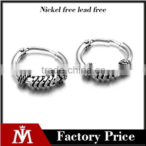 MJ Jewelry Earrings Vintage Casting Biker Earrings Fashion New Design Mens Earrings thumbnail-1