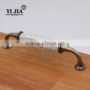 Bronze Finish China Porcelain Antique Ceramic Cabinet Drawer Pulls and Handle thumbnail-4