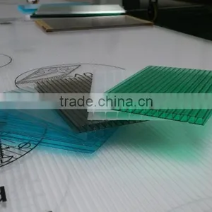 Best-selling Hollow Mini pc Board Industrial Sheet Free Sample Twin Wall pc Hollow Sheet thumbnail-2