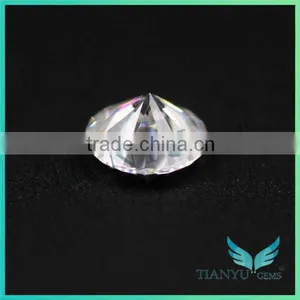 Wholesale 3 Carat Forever Brilliant D F G H Color Round Cut Moissanite Diamond Alternative Engagement Rings thumbnail-4