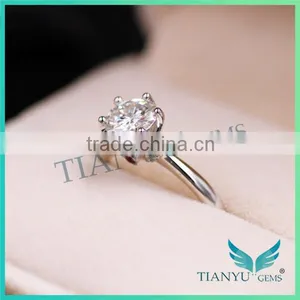 Moissanite Reviews Opinionsmoissanite Size Chart Moissanite Knife Edge Ring Shank thumbnail-3