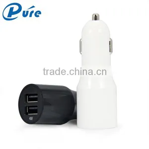 Universal Car Charger 4.8A With Intelligent Recognition Dual Usb Port Car Charger for Smartphones thumbnail-1
