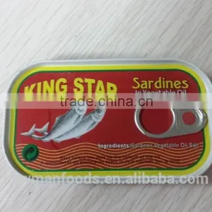 125g Club Lithographic Can With Easy Open Lids Sardine Fish in Vegetable Oil thumbnail-1