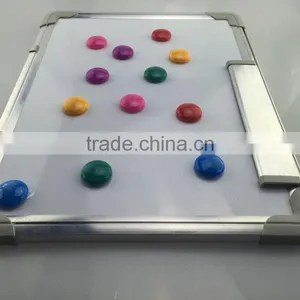 Whiteboard, Magnetic Dry Erase Board With Silver Aluminium Frame. and 8 Magnets With Board. Trade Assurance. thumbnail-2
