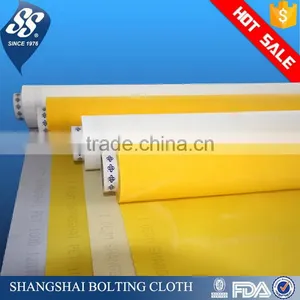 6T-165T White and Yellow Color Polyester Screen Mesh thumbnail-4