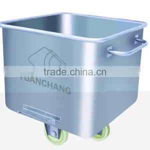 Factory Price Stainless Steel Food Delivery Trolley Cart With Wheels thumbnail-1