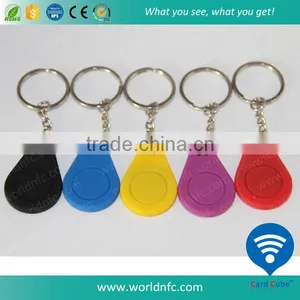 Access Control 1 KBytes S50 Silicone Key Ring For Door Lock thumbnail-1