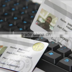 HF FM11RF08 Signature Panel Pre - Printed Rfid Smart Cards thumbnail-3
