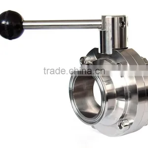 Stainless Steel Sanitary Butterfly Valve thumbnail-3
