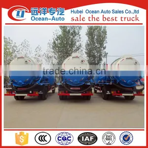 Dongfeng 8cbm Vacuum Sewage Truck Pump for Sale thumbnail-5