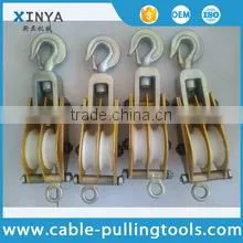 Coir Rope Aluminous Hoisting Pulley Tackle ,rope Pulley Blocks for Lifting thumbnail-1