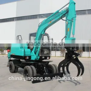 POWERFUL LOW PRICE SELLING JINGONG JGM9075L WHEEL EXCAVATOR HOT thumbnail-4