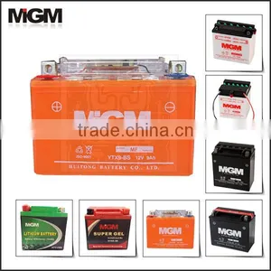 YTX9-BS 12 V 8ah High Performance Motorcycle Battery thumbnail-1