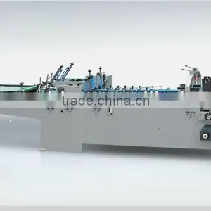 Economic High Speed Automatic Box Folding Gluing Machine thumbnail-1