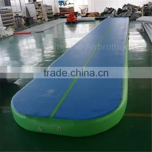 High Quality Double Wall Fabric Inflatable Gym Air Tumble Track For Sale thumbnail-5
