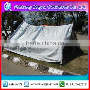 130gsm Rain Proof Poly Tarp for Relif Tent thumbnail-2