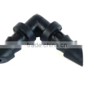 Irrigation System Tube Fitting Plastic Barbed Cross Connector thumbnail-3