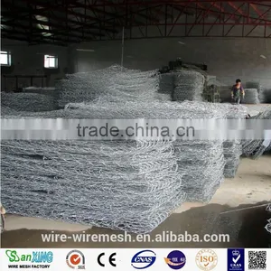 Gabion Mesh Factory/2*1*1 m Gabion Retaining Baskets Anping, Hengshui China Manufacture thumbnail-3