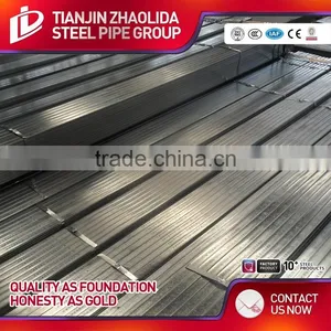 ASTM A795 Hot Drawned Galvanized Steel Square Tube for Construction Frame for Furniture Use thumbnail-2
