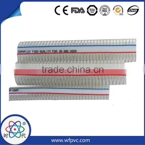 Weifang Shidai PVC Hose 5/16" PVC Sprial Steel Wire Reinforced Hose Pipe on Hot Sale thumbnail-5