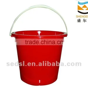 12L,14L Household PP Bucket, Round Water Bucket With Handle, Pail thumbnail-1